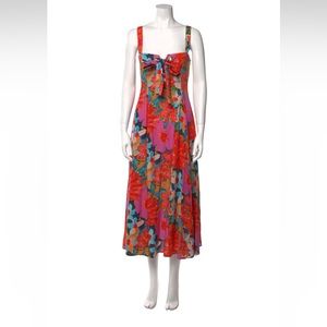 Mara Hoffman Floral Midi Dress